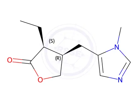 Chemical structure of Pilocarpine Impurity 17