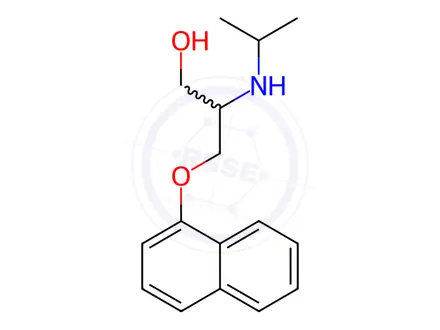 Chemical structure of Propranolol Impurity 14
