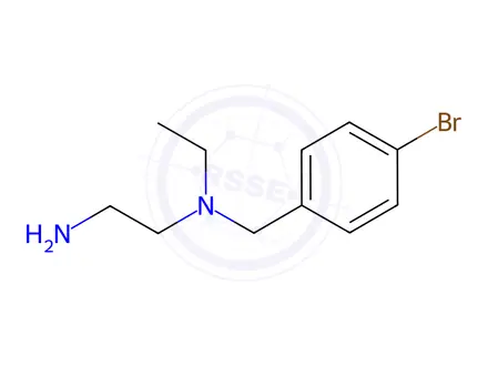 Chemical structure of N1-(4-Bromobenzyl)-N1-ethylethane-1,2-diamine