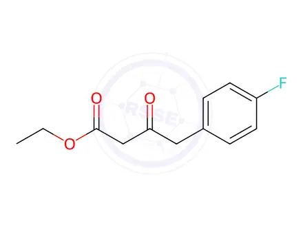 Chemical structure of Ethyl 4-(4-Fluorophenyl)-3-oxobutanoate