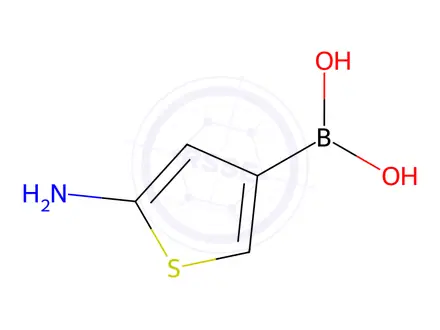 Chemical structure of (5-Aminothiophen-3-yl)boronic acid