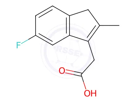 Chemical structure of Sulindac Impurity 13