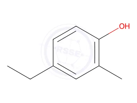 Chemical structure of 4-Ethyl-2-methylphenol