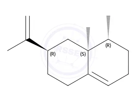 Chemical structure of Valencene