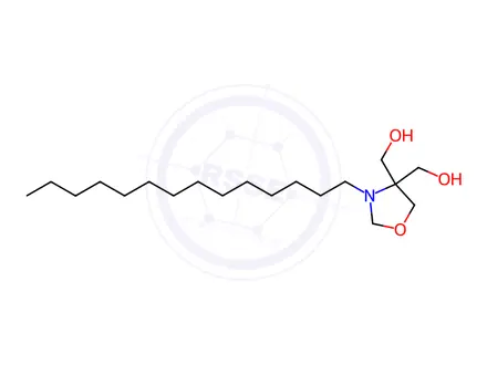 Chemical structure of (3-Tetradecyloxazolidine-4,4-diyl)dimethanol