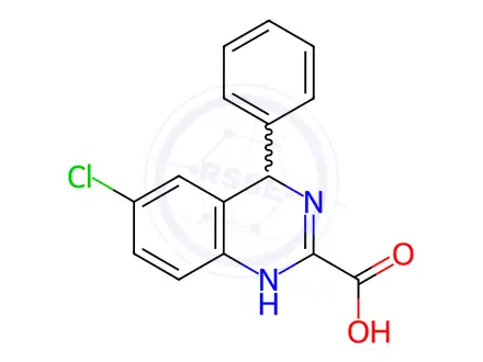Chemical structure of Oxazepam Impurity 25