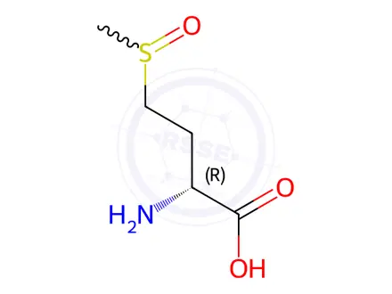 Chemical structure of Methionine Impurity 10