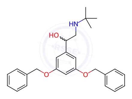 Chemical structure of Terbutaline Impurity 24