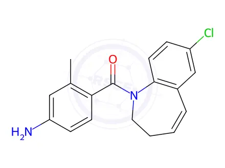 Chemical structure of Tolvaptan Impurity 9