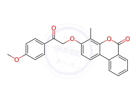 Chemical structure of Palomid 529 Impurity 142