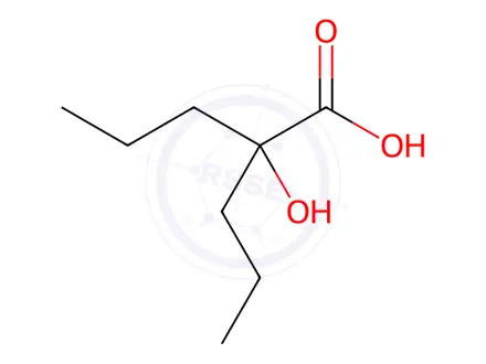 Chemical structure of Valproic Acid Impurity 130