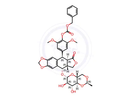 Chemical structure of Etoposide Impurity A
