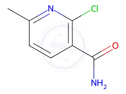 Chemical structure of Nicotinamide Impurity 135