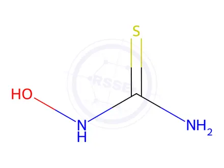 Chemical structure of Thiourea, hydroxy-