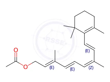 Chemical structure of Vitamin A Impurity 15