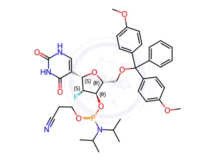 Chemical structure of Cytidine Impurity 97