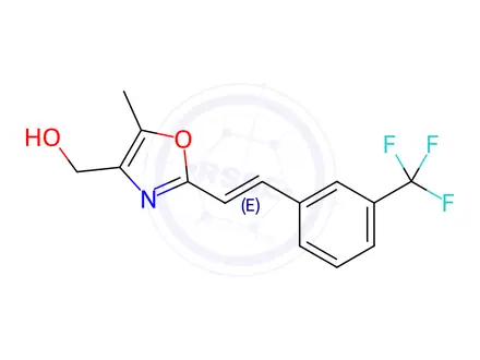 Chemical structure of (5-Methyl-2-(3-(trifluoromethyl)styryl)oxazol-4-yl)methanol