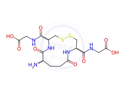 Chemical structure of Acetylcysteine Impurity 348