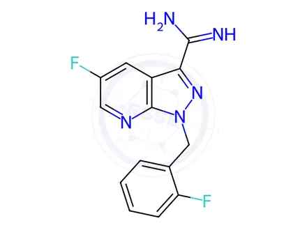 Chemical structure of Vericiguat Impurity 6