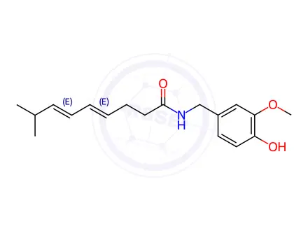 Chemical structure of Zucapsaicin Impurity 3