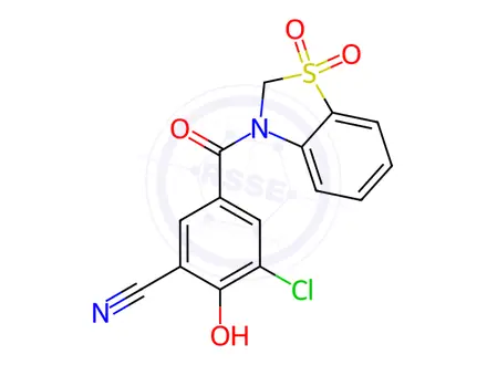 Chemical structure of Dotinurad Impurity 20