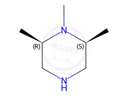 Chemical structure of (2R,6S)-rel-1,2,6-TriMethylpiperazine dihydrochloride