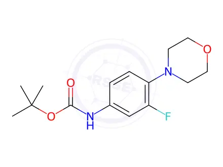 Chemical structure of Linezolid Impurity 67