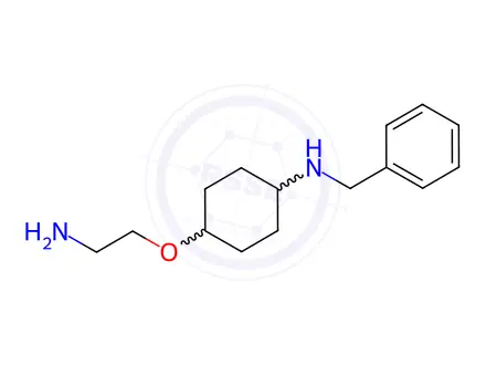 Chemical structure of 4-(2-Aminoethoxy)-N-benzylcyclohexanamine
