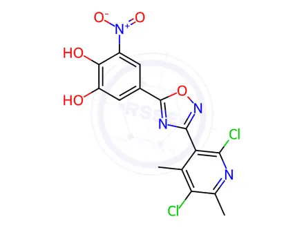 Chemical structure of Opicapone Impurity 4