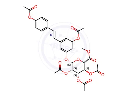 Chemical structure of Resveratrol Impurity 35
