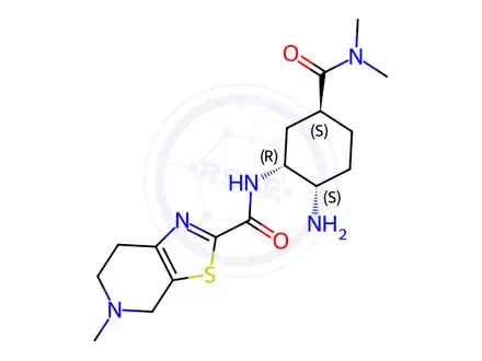 Chemical structure of Edoxaban Impurity 29