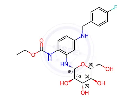 Chemical structure of Retigabine Impurity 3