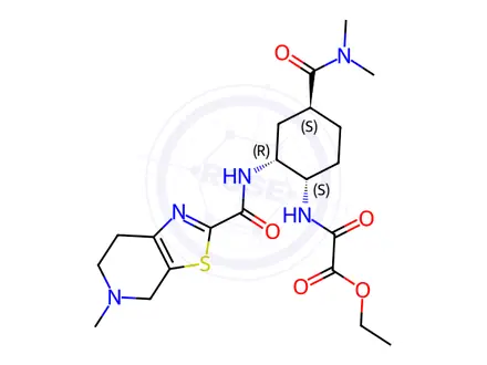Chemical structure of Edoxaban Impurity 50