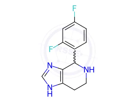 Chemical structure of 4-(2,4-Difluorophenyl)-4,5,6,7-tetrahydro-3h-imidazo[4,5-c]pyridine