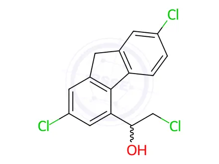 Chemical structure of Lumefantrine Impurity 6
