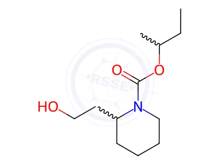 Chemical structure of Picaridin