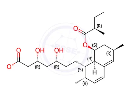 Chemical structure of Epi Lovastatin Hydroxy Acid Sodium Salt