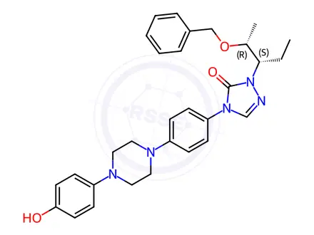 Chemical structure of Posaconazole Impurity 8