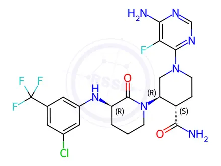 Chemical structure of Vecabrutinib