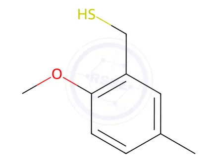 Chemical structure of (2-methoxy-5-methylphenyl)methanethiol