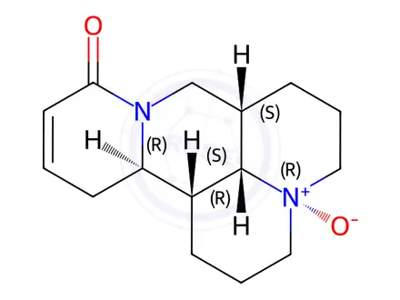 Chemical structure of Oxysophocarpine