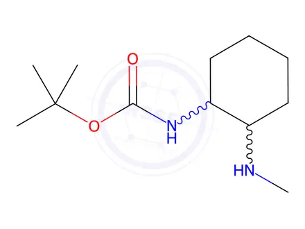 Chemical structure of tert-Butyl (2-(methylamino)cyclohexyl)carbamate