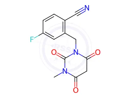 Chemical structure of Trelagliptin Impurity 18