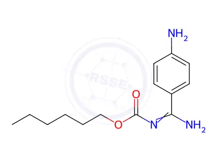 Chemical structure of Dabigatran impurity I