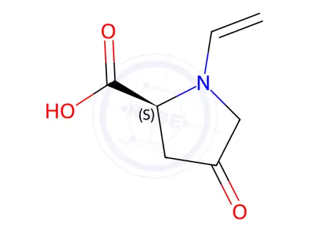Chemical structure of Proline, 1-ethenyl-4-oxo-(9CI)