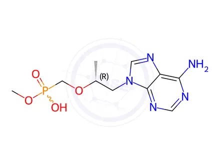 Chemical structure of Tenofovir Monomethyl Ester