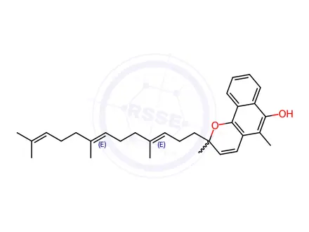Chemical structure of Vitamin K2 Impurity 11