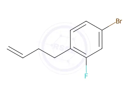 Chemical structure of 4-Bromo-1-(but-3-en-1-yl)-2-fluorobenzene