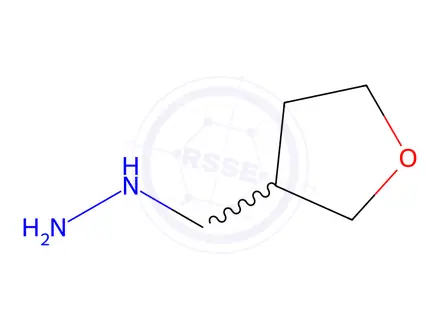 Chemical structure of (OXOLAN-3-YLMETHYL)HYDRAZINE 2HCL