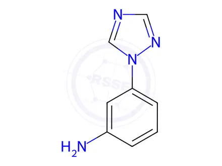 Chemical structure of 3-(1,2,4-Triazol-1-yl)aniline